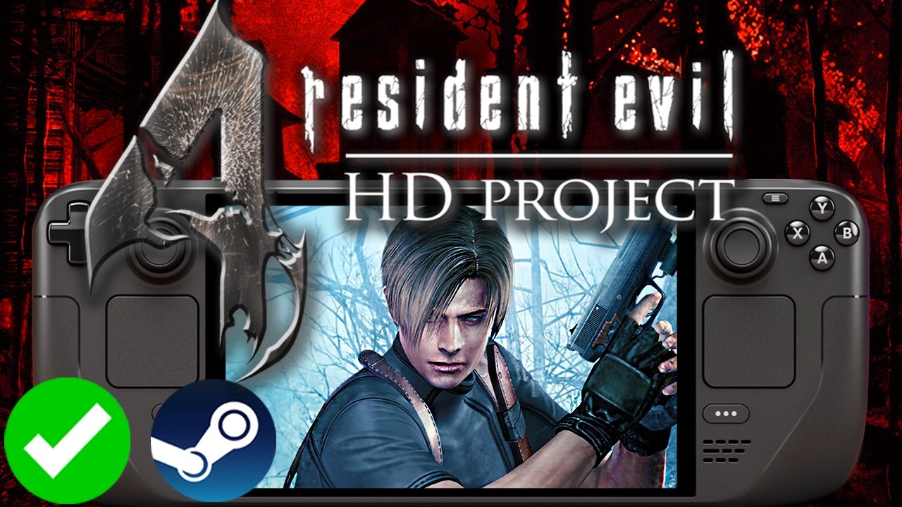 Resident Evil 4 HD Project Steam Deck Performance + How To Install Guide
