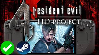Resident Evil 4 HD Project Steam Deck Performance + How To Install Guide screenshot 4