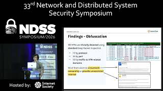 Details NDSS 2026 -MVPNalyzer: An Investigative Framework for Auditing the Security & Privacy of Mobile VPNs News