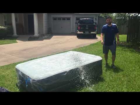 Blow Up Mattress Slip and Slide, Recycling :)