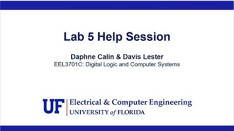 EEL3701C: Lab 5 Help Session [LIVE]