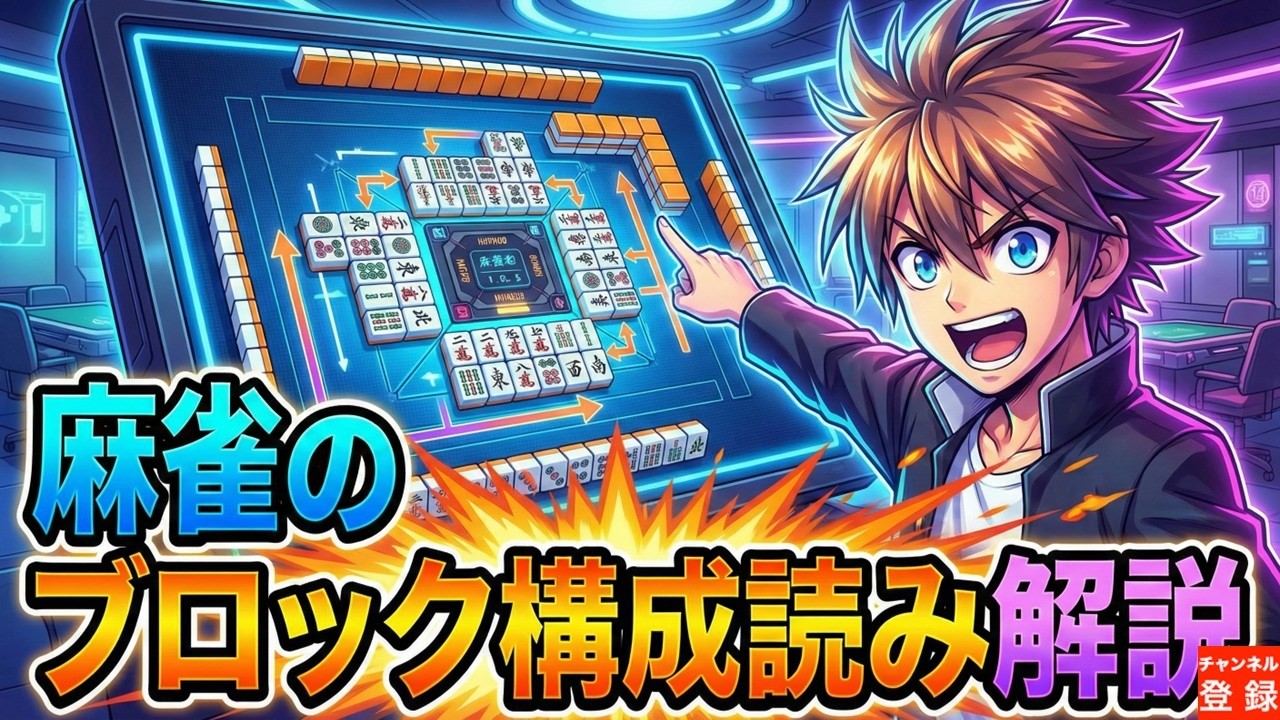 麻雀のブロック構成読み解説