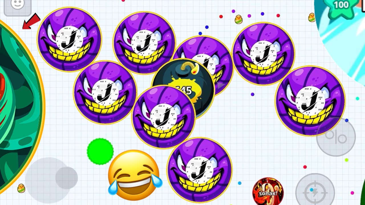 FUNNY UNCUT WITH JONNN 🤣 AGAR.IO MOBILE - YouTube