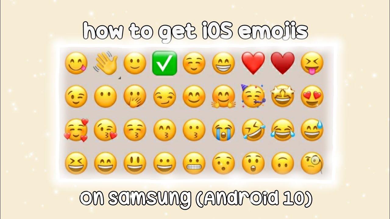 🌷How to get iOS emojis on Samsung Android 10 using zfont 3 (100% ...