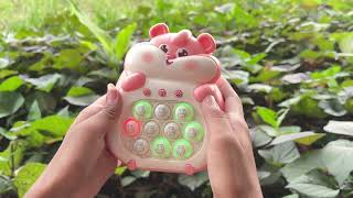 Hamster Push Pop it with 2 Color of light product review but low battery hahaha  screenshot 3