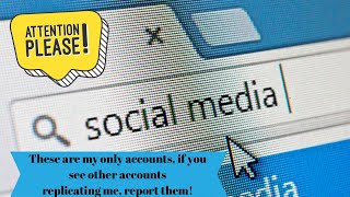 Attention, Alert ‼️ YouTubers Social Channels