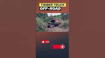 Supercharged logging truck conquers the most treacherous mountain terrain with its powerful upgrades