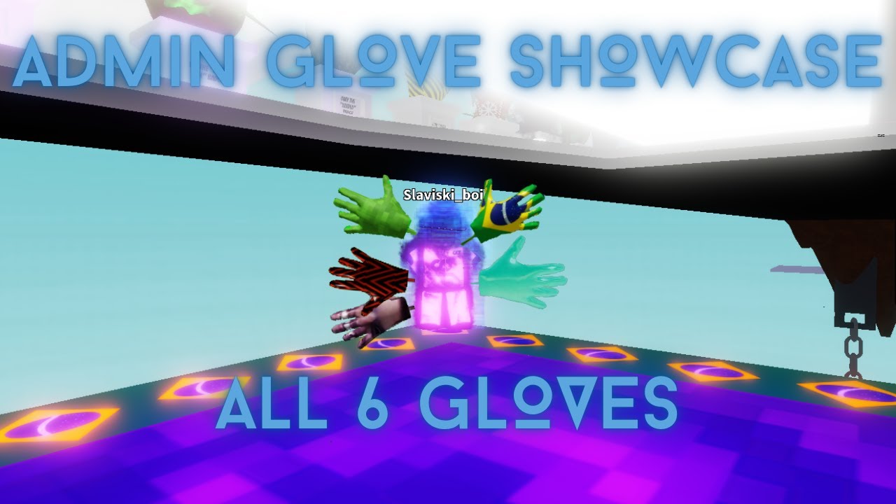 The 6 Admin Gloves! | Slap Battles - YouTube