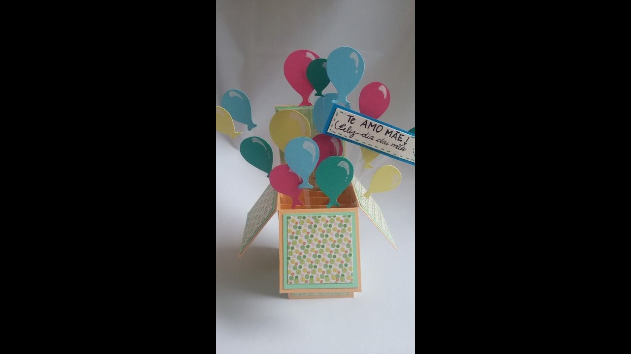 Cartão 3D: idéia #2 dia das mães
