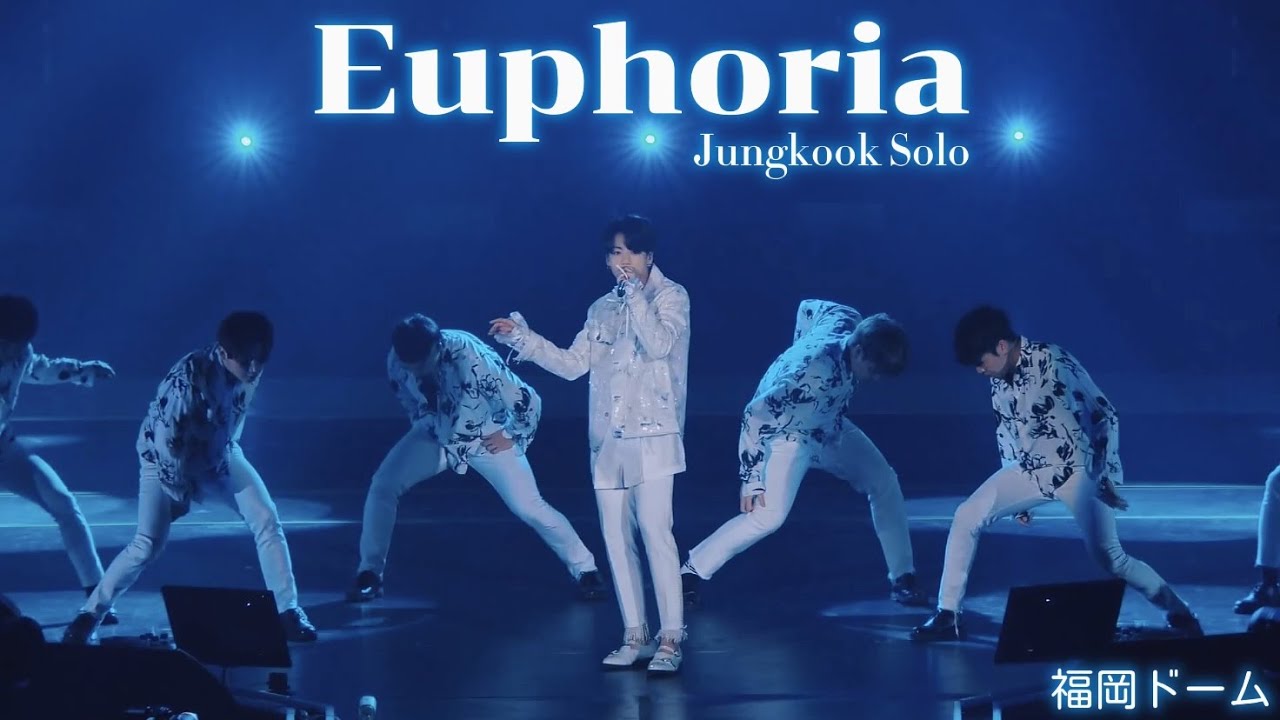 [4K] BTS (방탄소년단) Jungkook - Euphoria [LIVE Performance] Fukuoka Dome