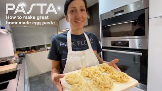 How to make great homemade egg Pasta/Come fare la pasta fresca all’uovo in casa How to make great homemade egg Pasta/Come fare la pasta fresca all’uovo in casa