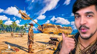 I FOUND MY FIRST BIG SHIP 🏴‍☠️⚡| Windrose #3 screenshot 5