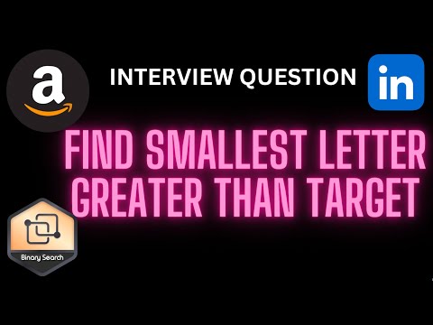 Find Smallest Letter Greater Than Target || Leetcode 744 || C++ || Binary Search || Easy