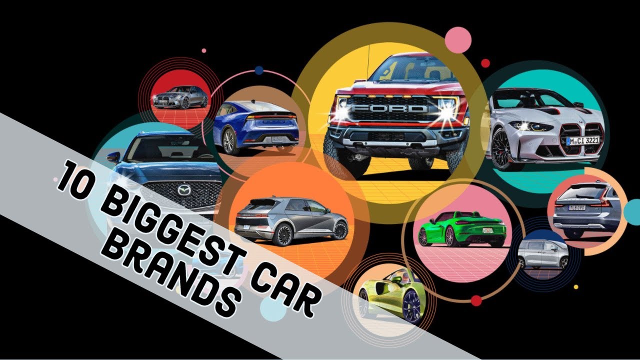 10 biggest car brands YouTube