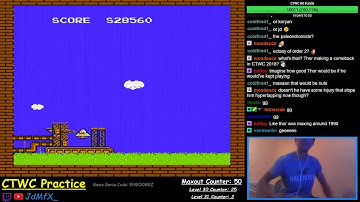NES TETRIS - My First Back to Back Maxouts - 10/1/2018