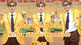 NHẢY ĐỒNG DIỄN THCS MASHUP: Khi nào mình lớn- Tiến bước dưới cờ đoàn |Cường Jin và các bạn hs THCS