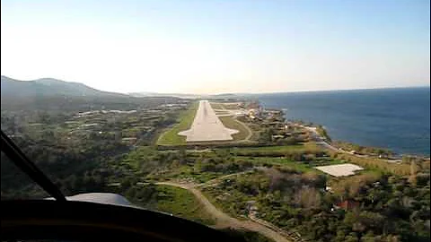 PIPISTREL Mitilini island approach and landing.AVI