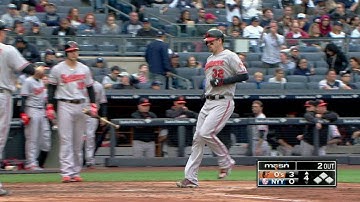 BAL@NYY: Wieters sends homer into the second deck