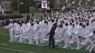 US Coast Guard Academy celebrates Class of 2025 during 144th commencement ceremony