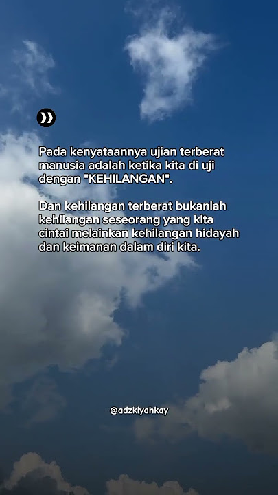 kehilangan terberat bukanlah kehilangan seseorang yang dicintai #shorts #quotes #islam #story #fyp