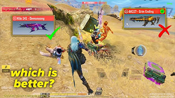 MYTHIC AK117 GRIM ENDING OR MYTHIC KILO 141 DEMONSONG WHICH IS BETTER IN COD MOBILE