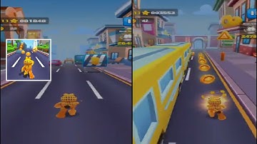 Garfield Rush Game : FUN RUN with Garfield - UPDATED! Android, iOS Gameplay