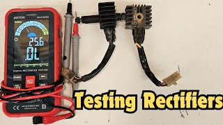 How to Test a Regulator/Rectifier: Motorcycles, ATVs, and More Motorcycle Regulator Rectifiers Offline Testing 250cc
