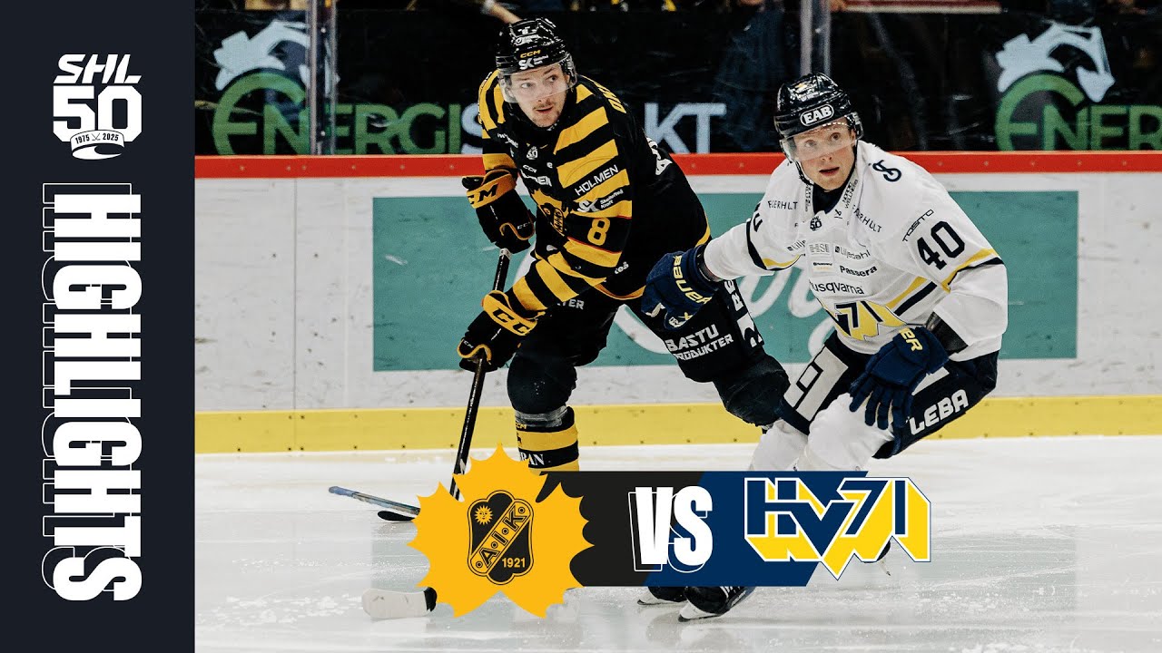 Skellefteå vs HV71 | 11 okt 2025 | Highlights