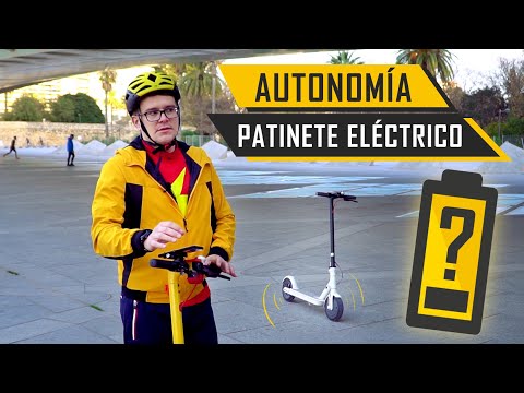 Cuánto dura la batería de patinete eléctrico Xiaomi M365 / Autonomía
