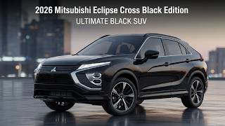 2026 Mitsubishi Eclipse Cross Black Edition: Cinematic 4K Reveal | The Ultimate Black SUV