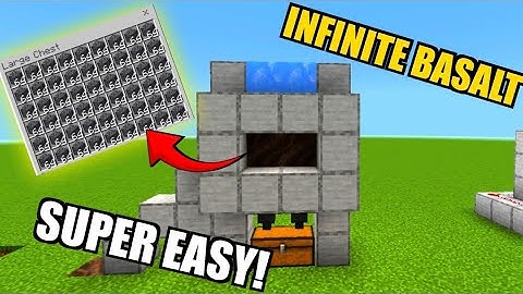 SIMPLE 1.20 AUTOMATIC BASALT FARM TUTORIAL in Minecraft Bedrock (MCPE/Xbox/PS4/Switch/Windows10)
