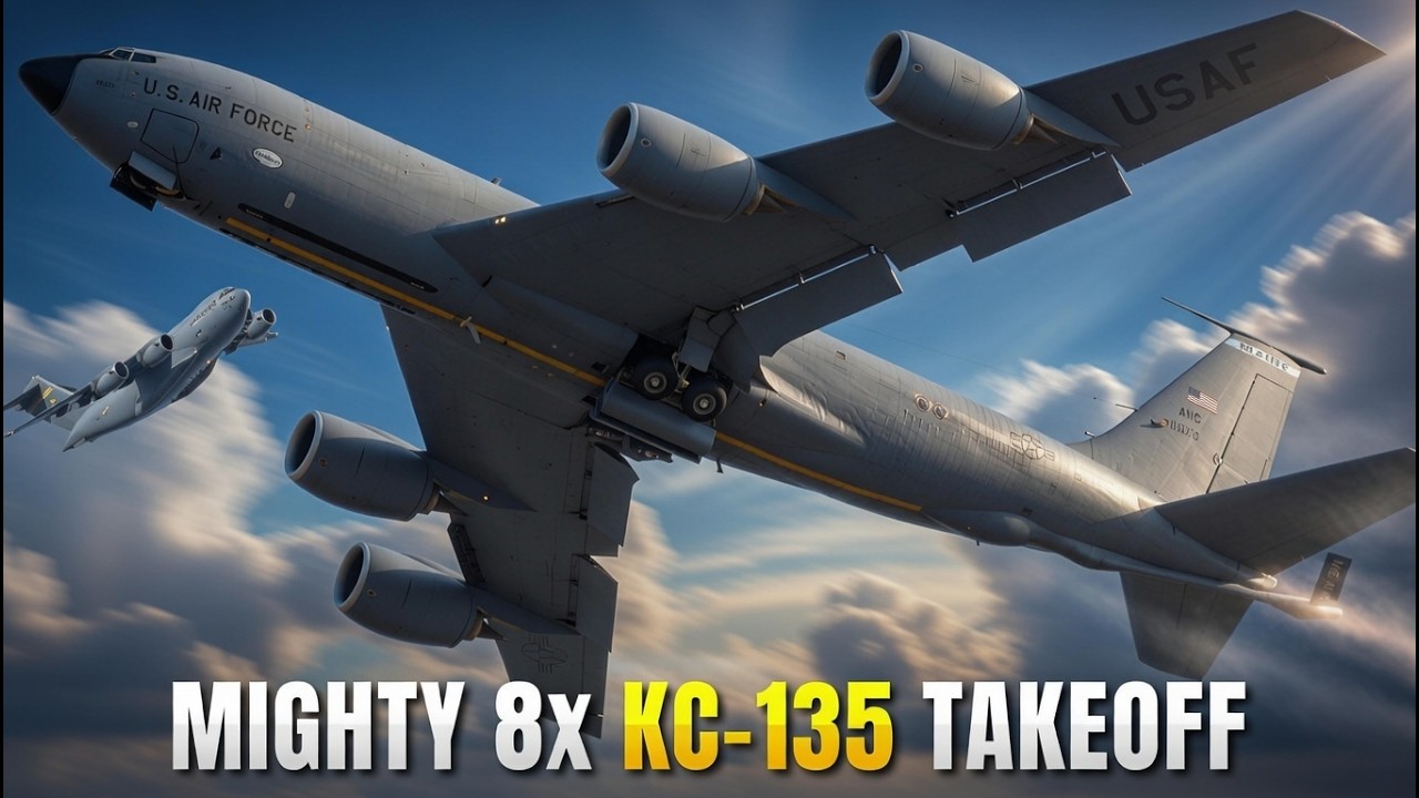 Morning MAYHEM at RAF Mildenhall | 8 KC-135 Tankers Launch to Refuel F-35s & F-15s RAF Lakenheath