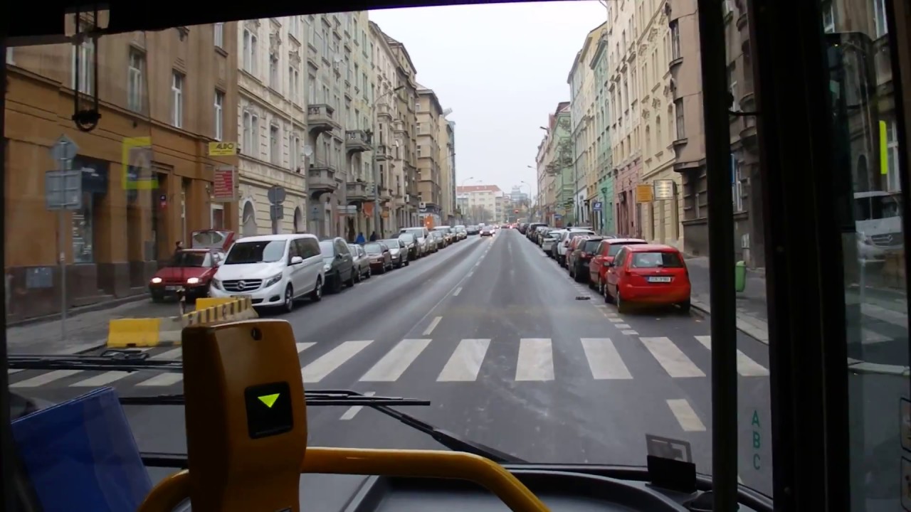 Jízda linkou 136 směr Sídliště Čakovice (2/3)