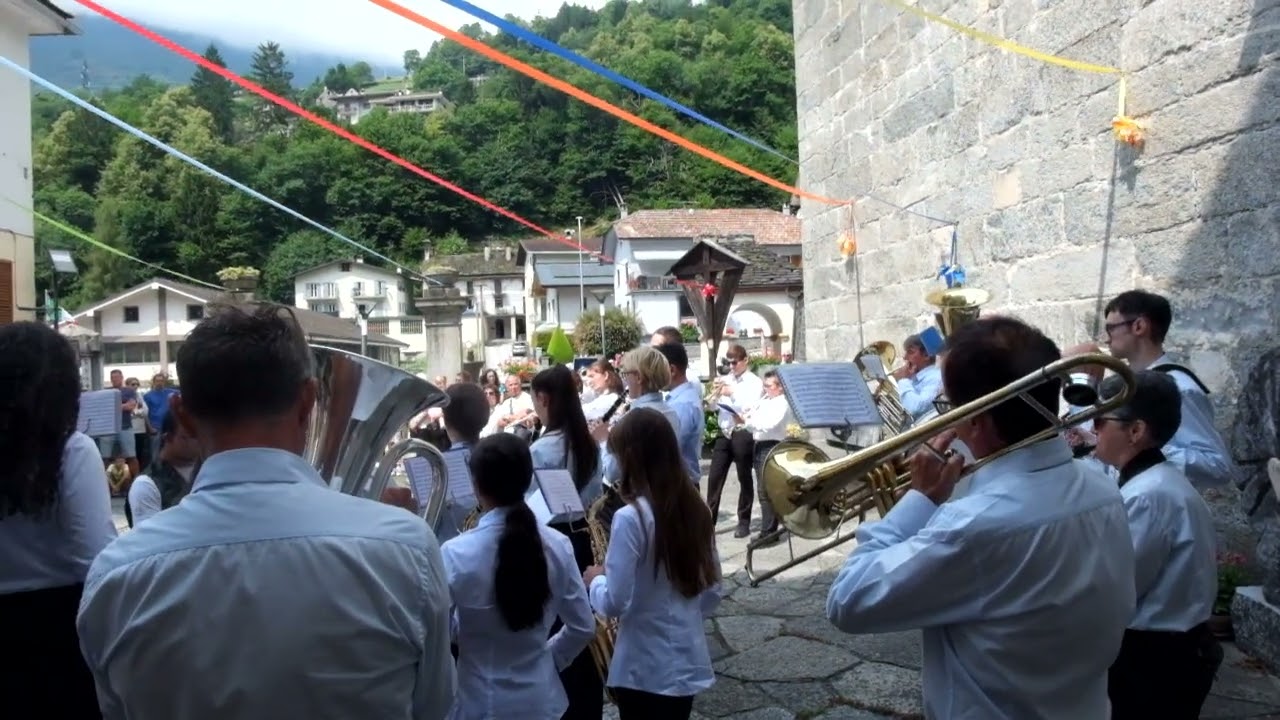 Banda di Crodo Santa Lupercilla 14 luglio 2025 - DSCF5381