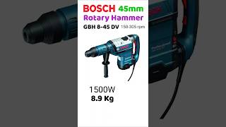 Bosch GBH 8-45 DV 1500W 45mm SDS Max Rotary Hammer Drill Machine