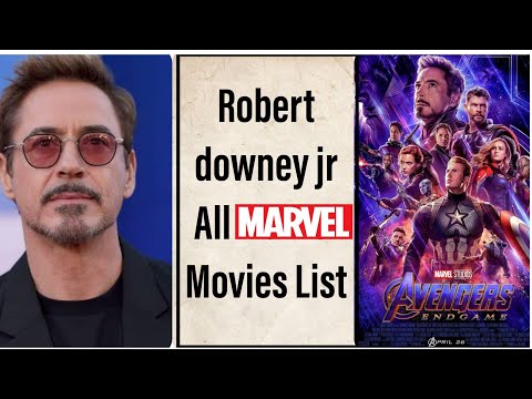 Robert downey jr | Iron man | All Marvel Movies List | Hindi Dubbed | 2020 | by Top Hit List