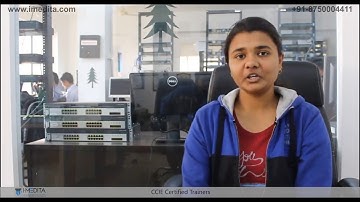 Ishiva Shreya  completed his ccna training and shares his feedback