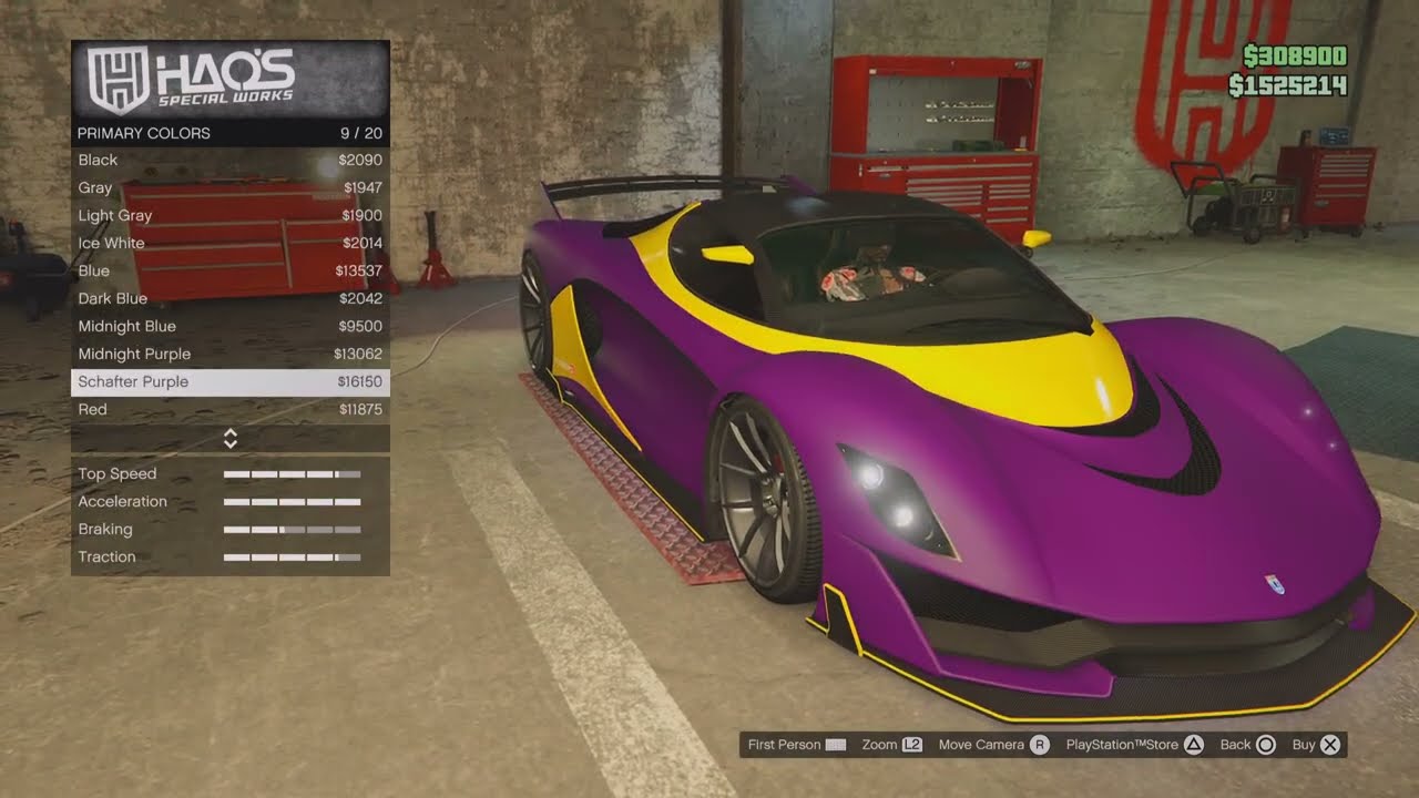 GTA 5 - Customization - Grotti Turismo R (Ferrari LaFerrari)