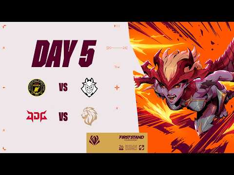 BFX vs G2 - JDG vs LYON | 그룹 스테이지 Day 5 | 2026 퍼스트 스탠드 토너먼트