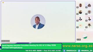 Special Regulator Executive Committee Meeting No 431 of 11 May 2026 (Municipal Tariff Applications)
