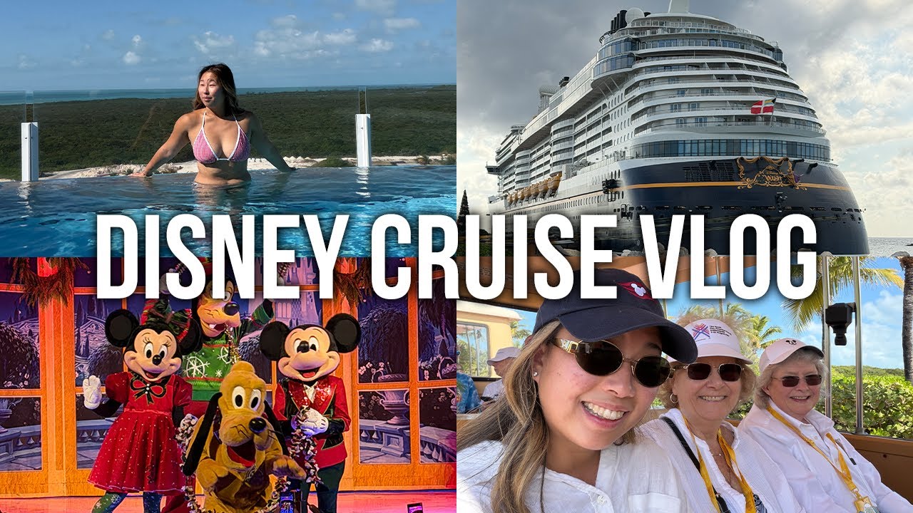 Видеоблог о круизе DISNEY *MERRYTIME CHRISTMAS* 🚢✨🐭 Диснеевское желание, подсветка елки, остров К...