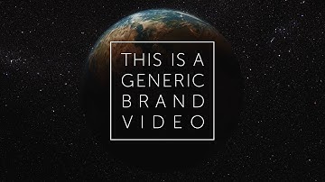 This Is a Generic Brand Video, by Dissolve