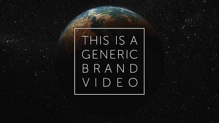 This Is a Generic Brand Video, by Dissolve