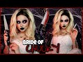 Tiffany Valentine, The Bride of Chucky HALLOWEEN TUTORIAL | Sydney Nicole