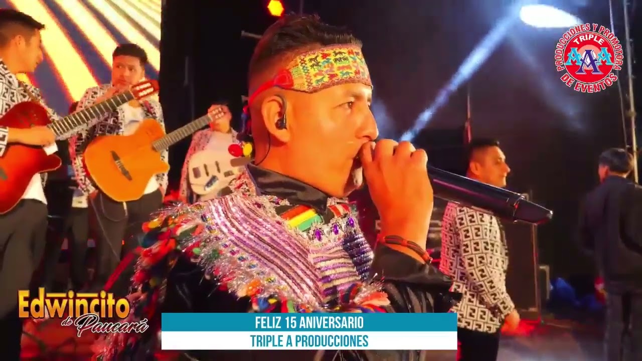 edwincito de paucara en concierto 2024 cusco parte 2