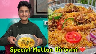 Mummy K Sath Banayi Special Mutton Biriyani 😍 screenshot 5