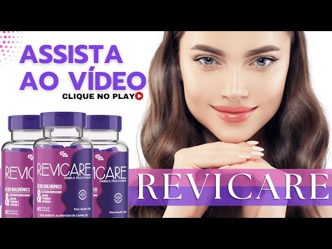 REVICARE: Colágeno Hidrolisado + Ácido Hialurônico + Biotina + Vitamina C e E