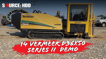 2014 Vermeer D36x50 Series II Drill Demo | SOURCE: HDD