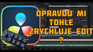 Tahle věc ti ulehčí práci v editování v Davinci resolved