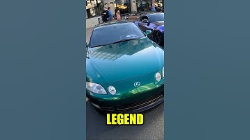 This Lexus SC400 is a HALF PRICE SUPRA! 😱🔥 #automobile  #carmeet #toyota #lexus #supra #90s